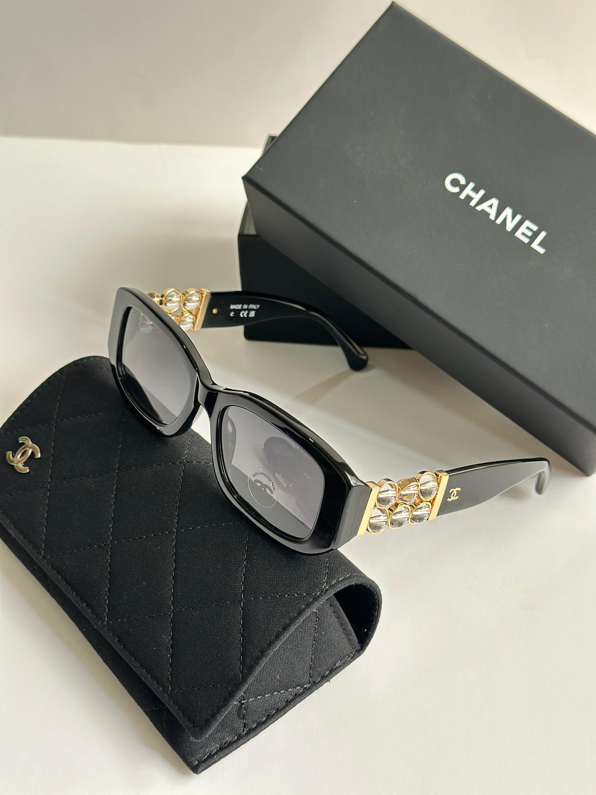 CHANEL Oval Sunglasses