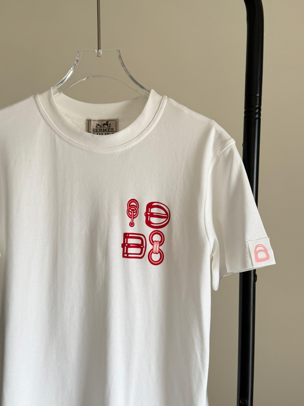 Hermes Maxi printed t-shirt