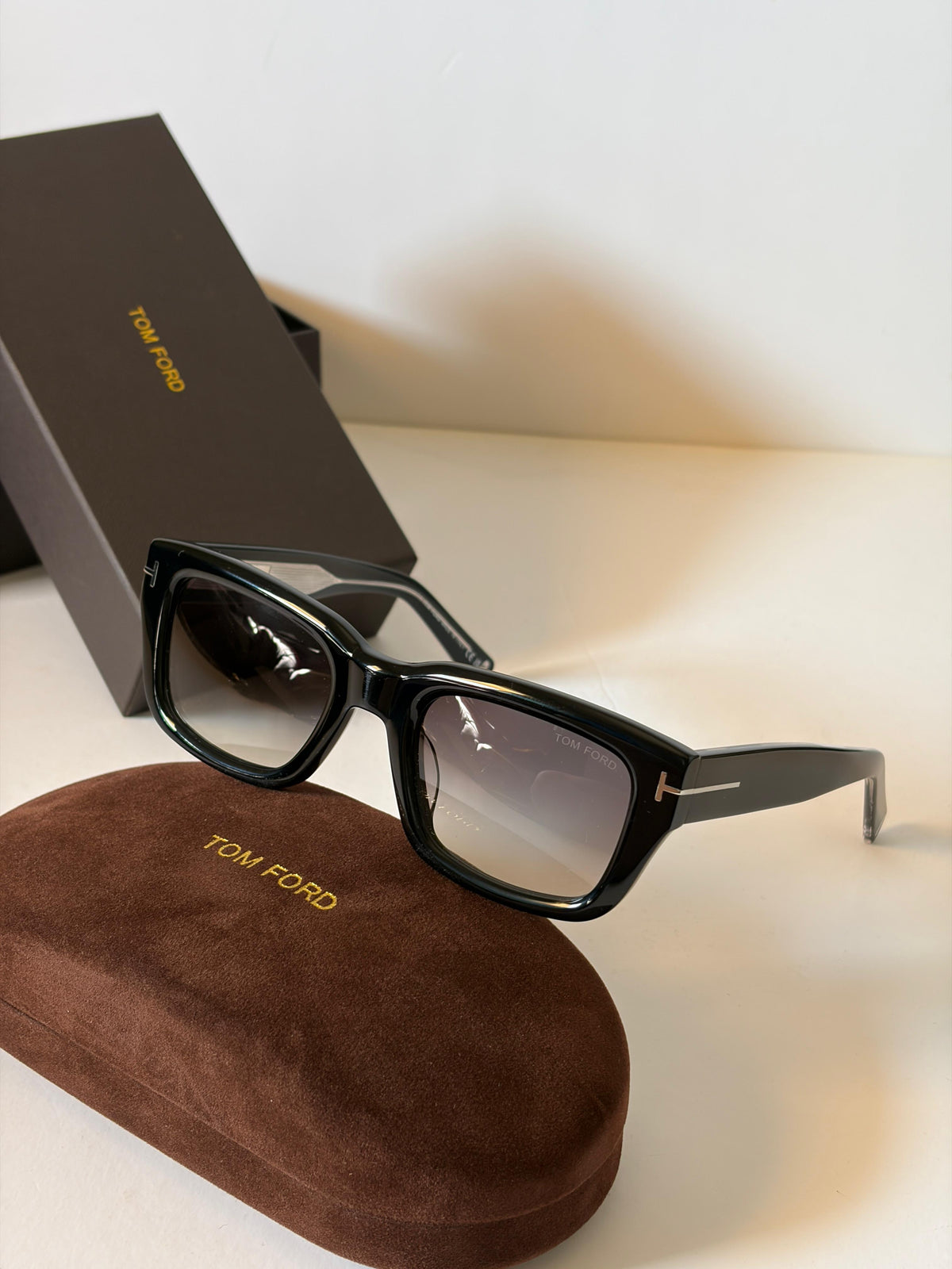 TOM FORD Icon Unisex Rectangle Sunglasses