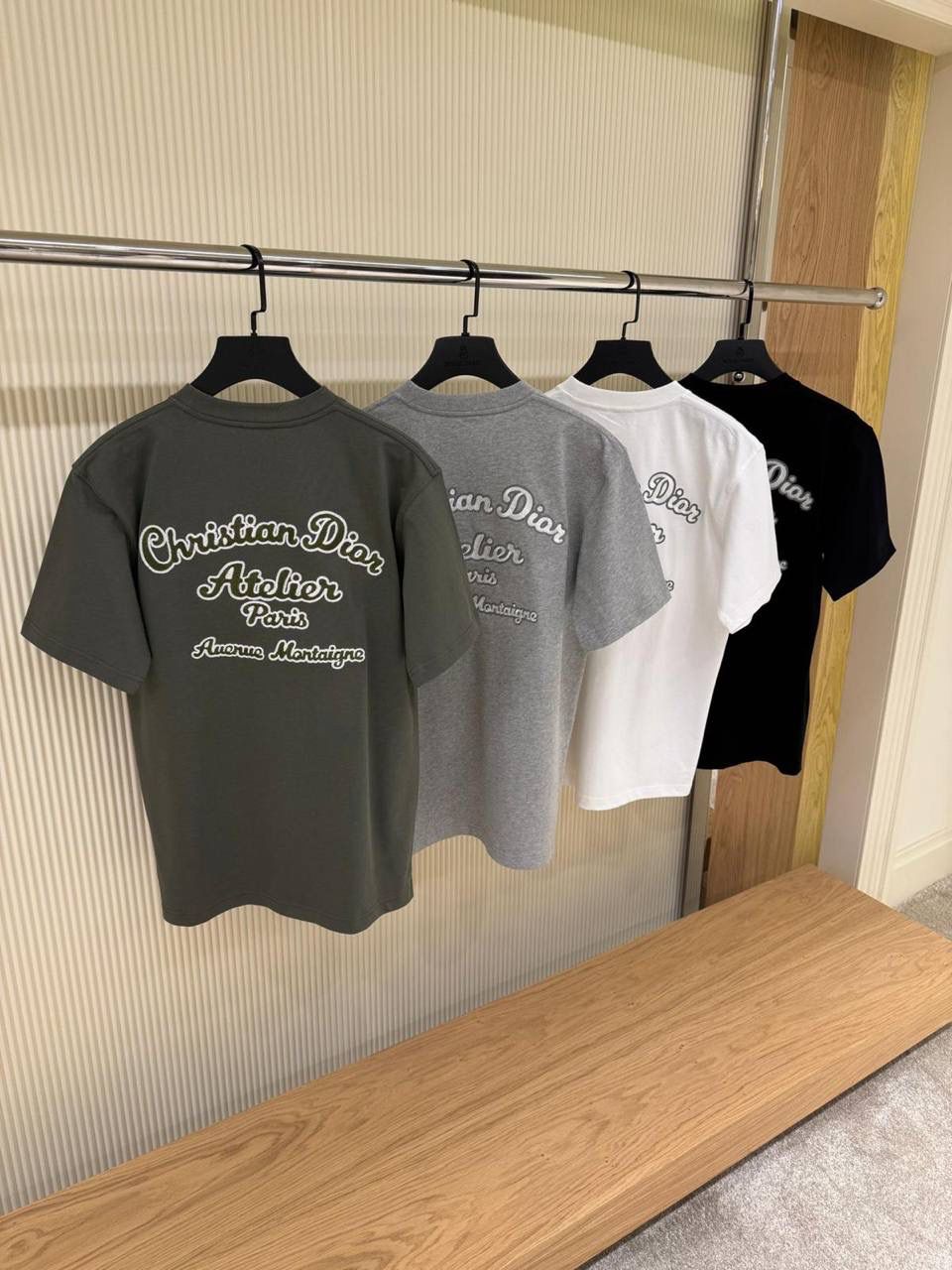 Dior Cotton Pique Embroidered T-Shirt