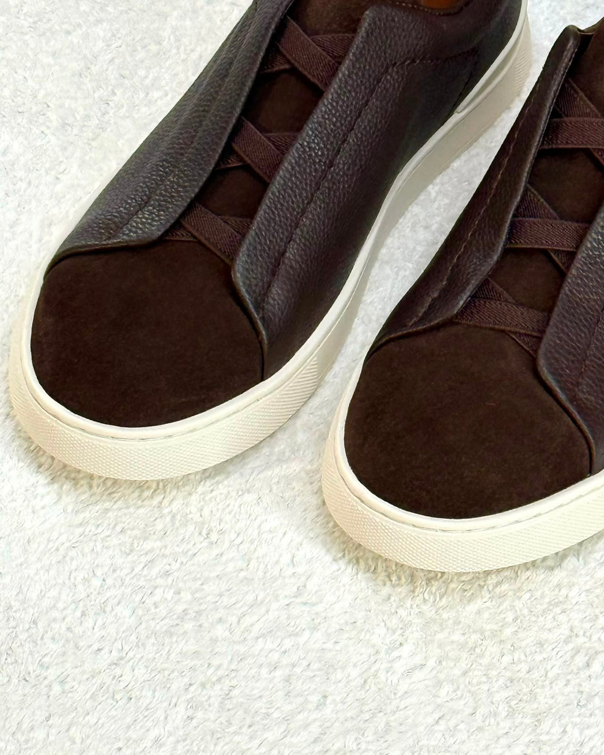 Zegna Triple Stitch Sneakers