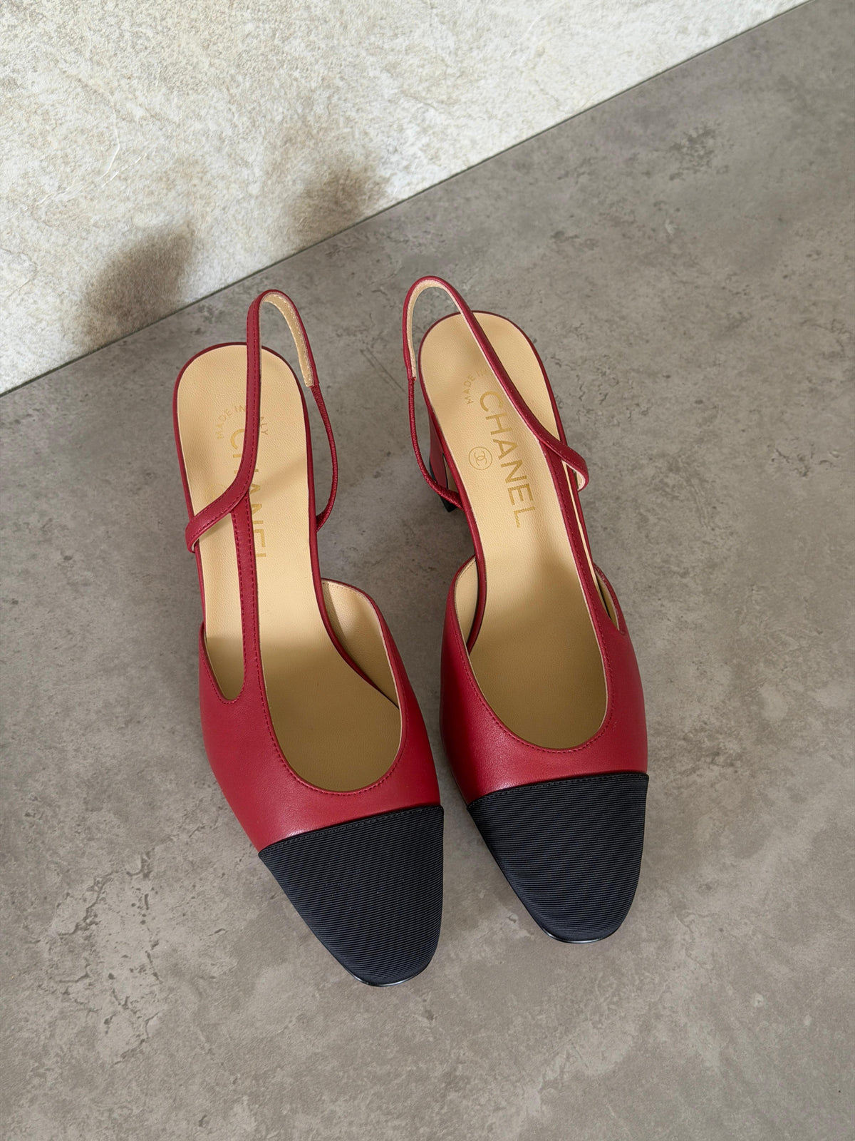 Chanel Heeled Slingbacks