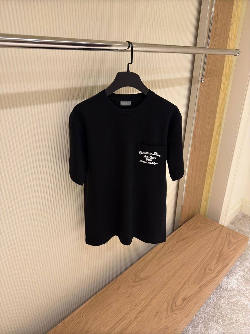 Dior Cotton Pique Embroidered T-Shirt