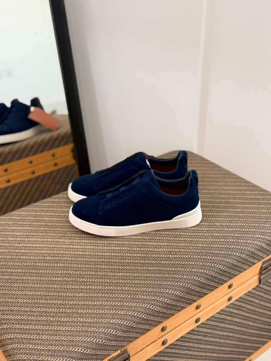 Zegna Triple Stitch Sneakers