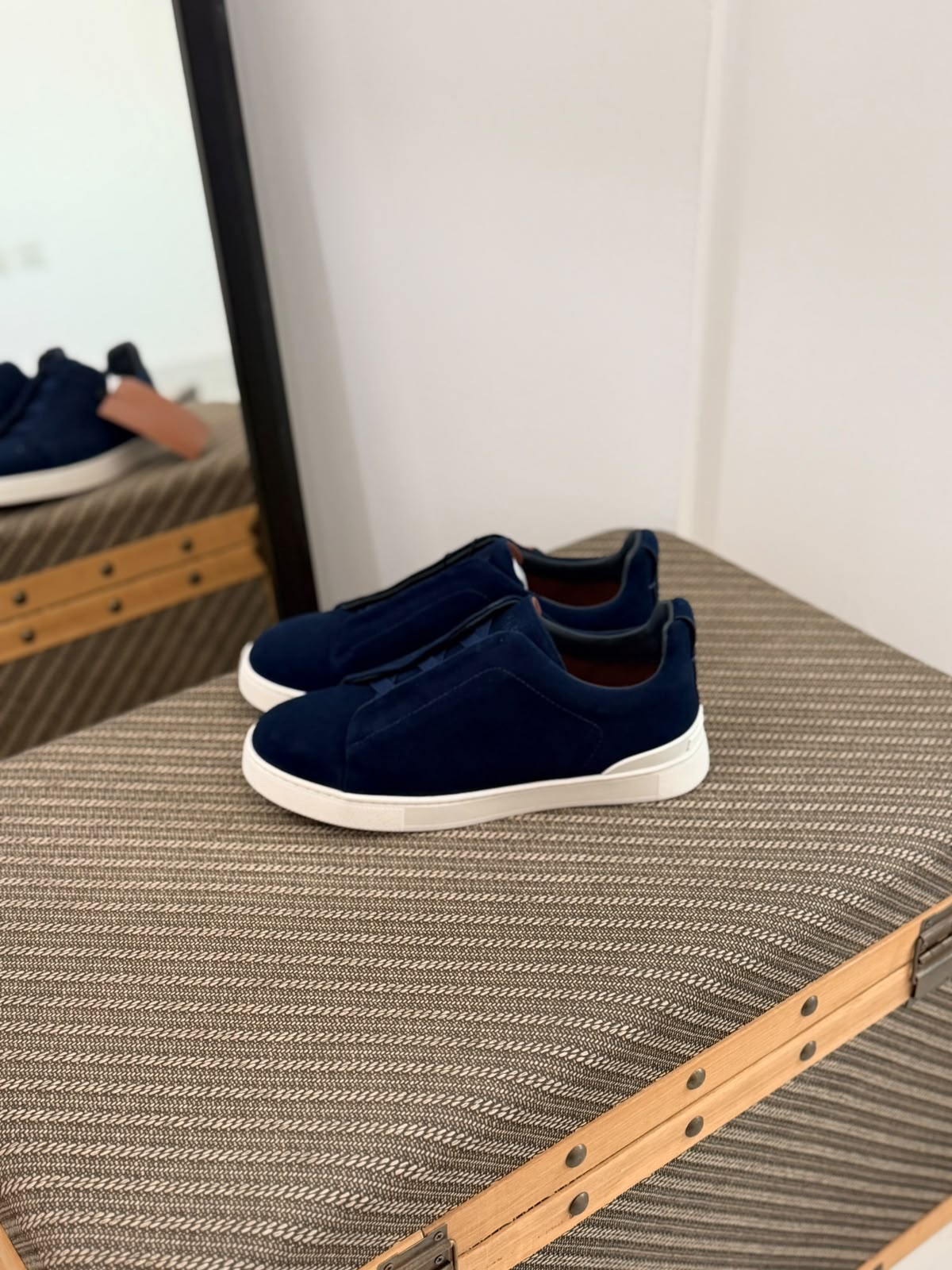 Zegna Triple Stitch Sneakers
