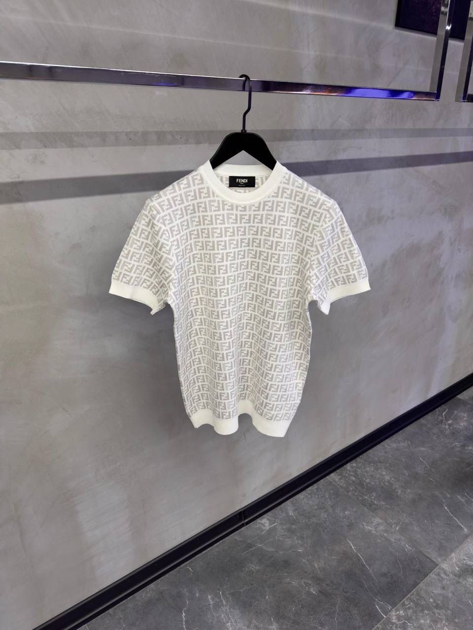 Fendi Jumper Fabric White