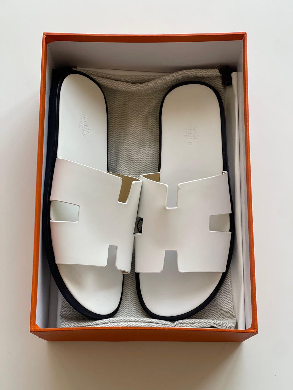 Hermes Izmir sandal - White