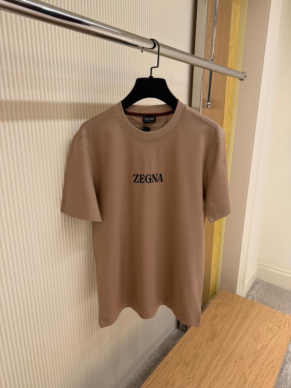 Zegna logo-print crew-neck T-shirt