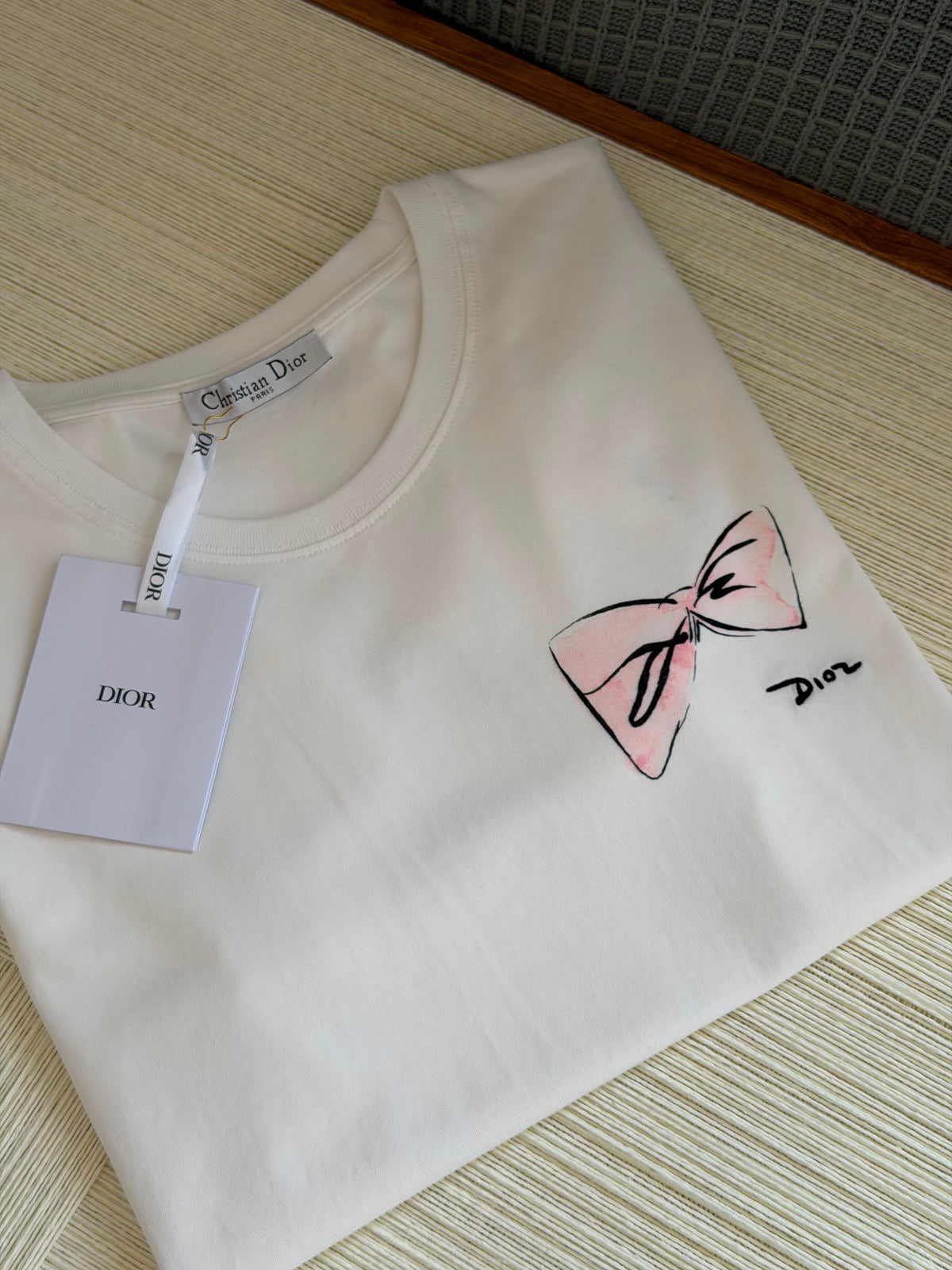 Dior Fitted T-Shirt White Cotton