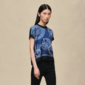 Hermes Ferronnerie Remix" short-sleeve twillaine sweater