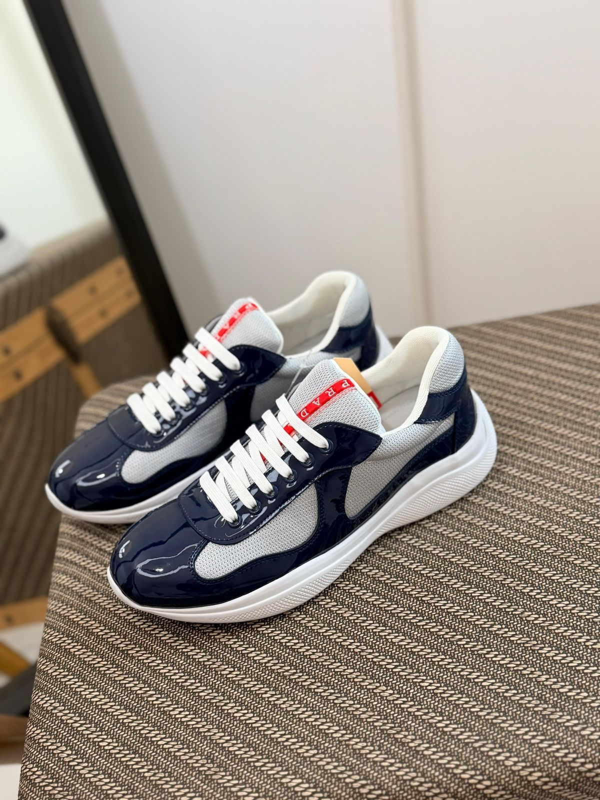 Prada Panelled Chunky Sneakers