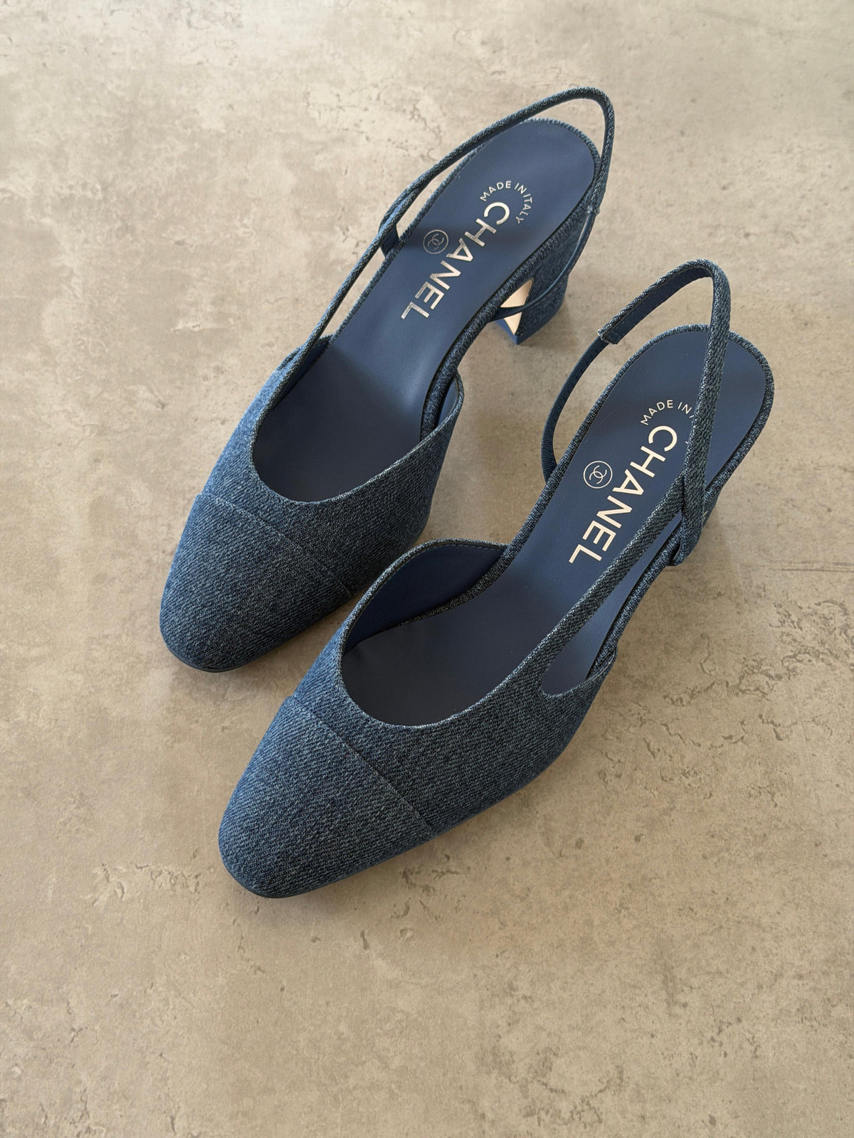 Chanel Heeled Slingbacks