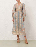 ZIMMERMANN Roselight floral-print Dress