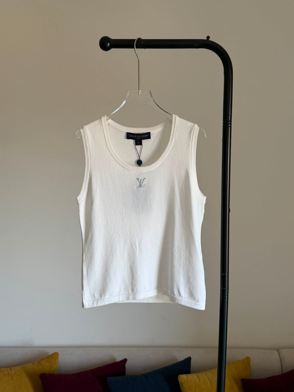Louis Vuitton Ribbed Tank Top