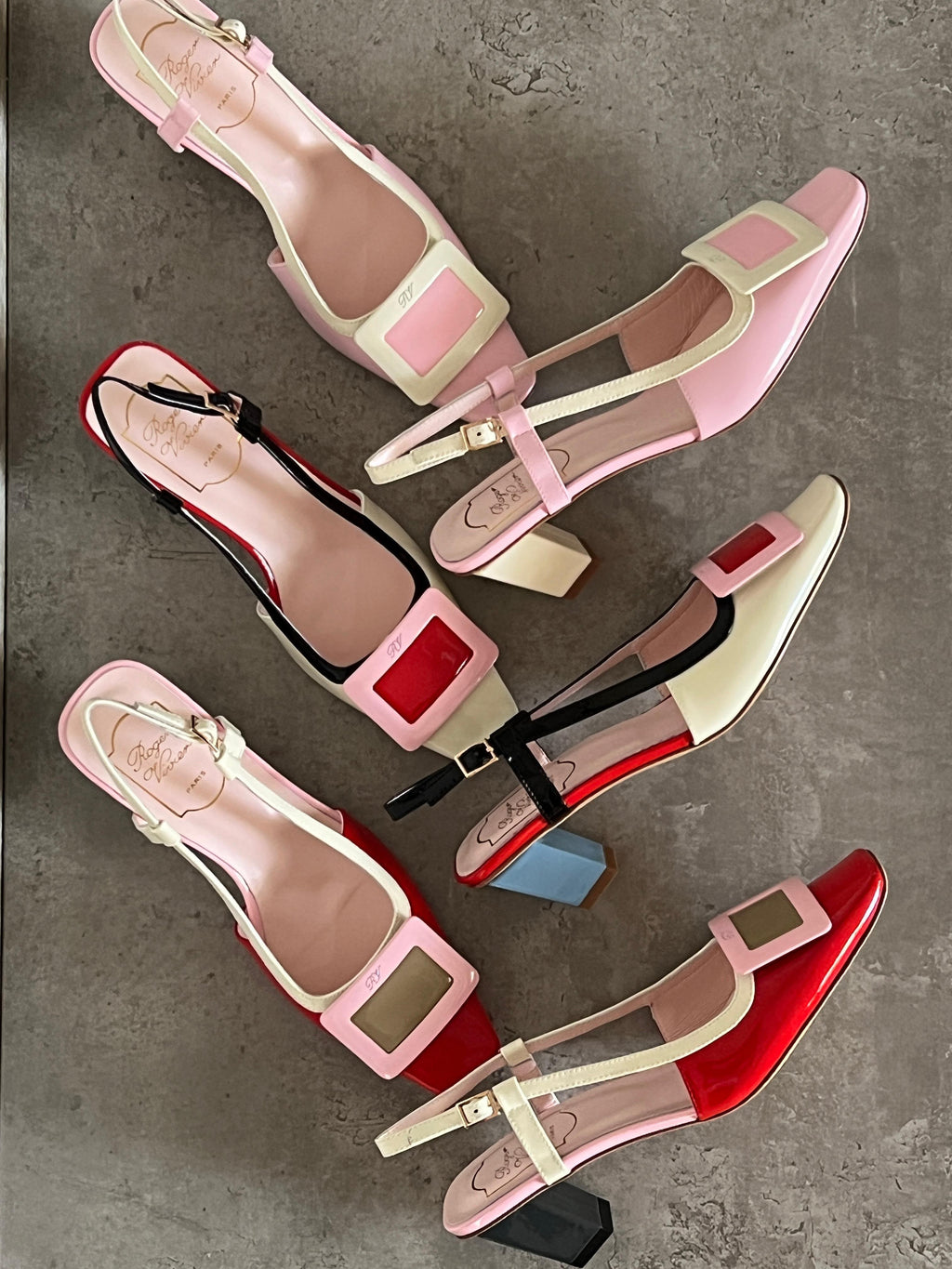 Roger Vivier Buckle Slingback Pumps
