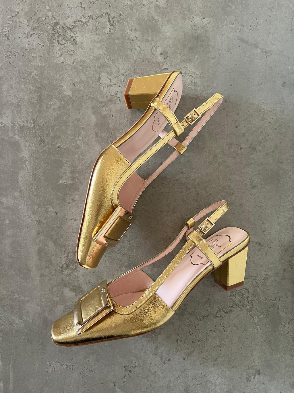 Roger Vivier Buckle Slingback Pumps