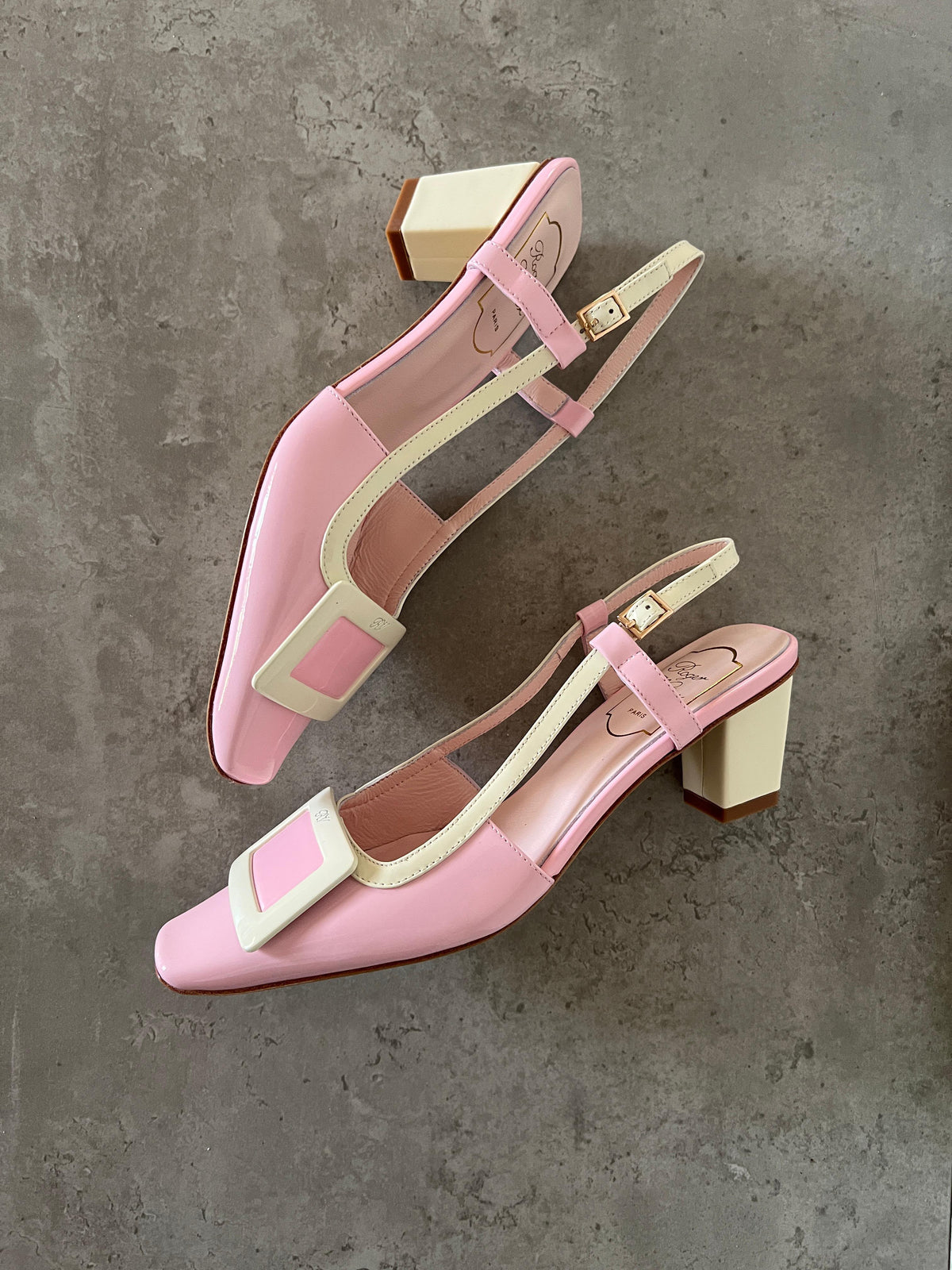 Roger Vivier Buckle Slingback Pumps