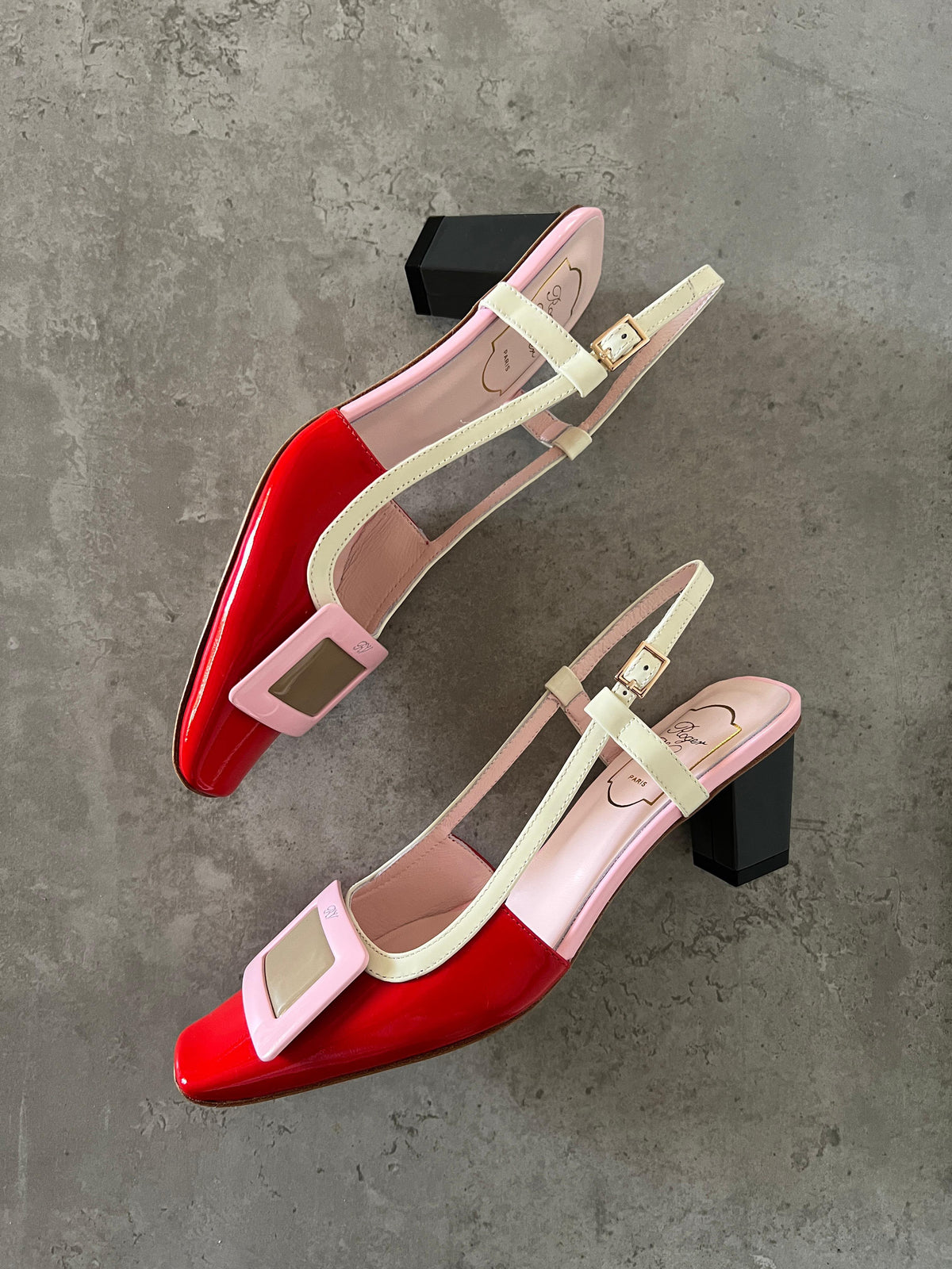 Roger Vivier Buckle Slingback Pumps