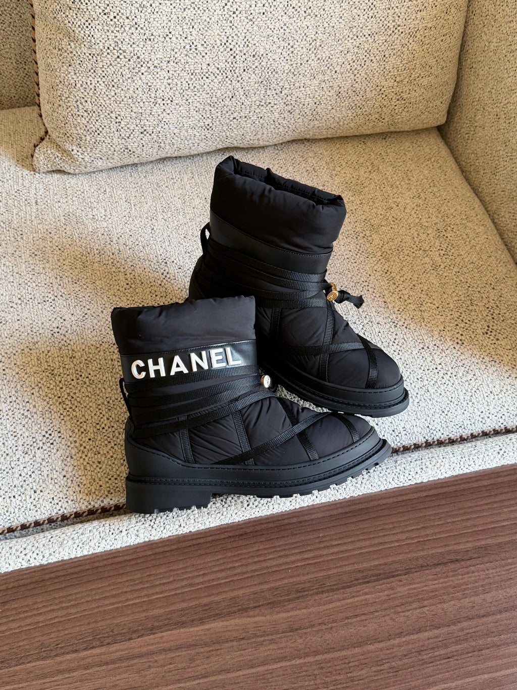 Chanel Padded Boots