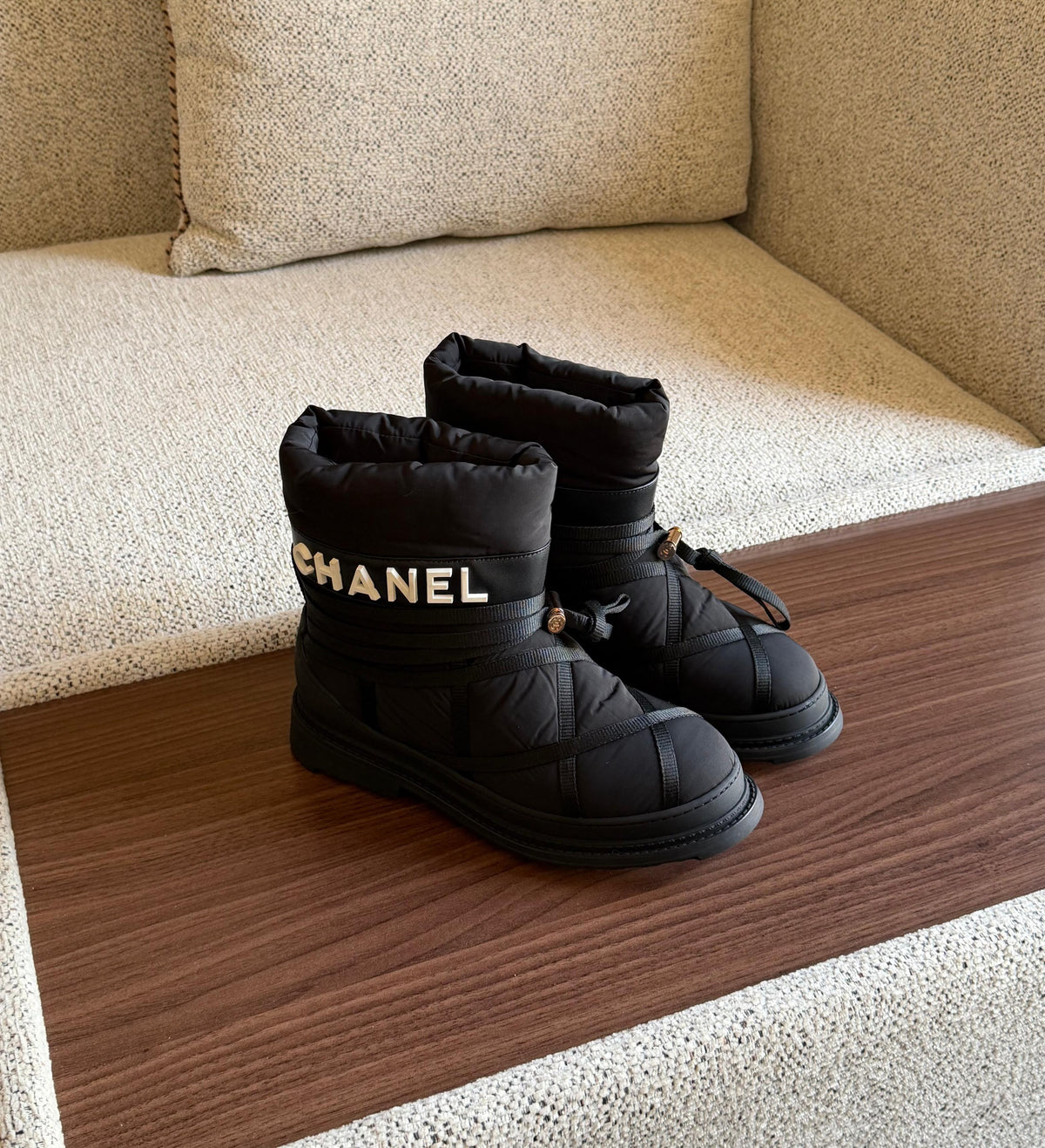 Chanel Padded Boots
