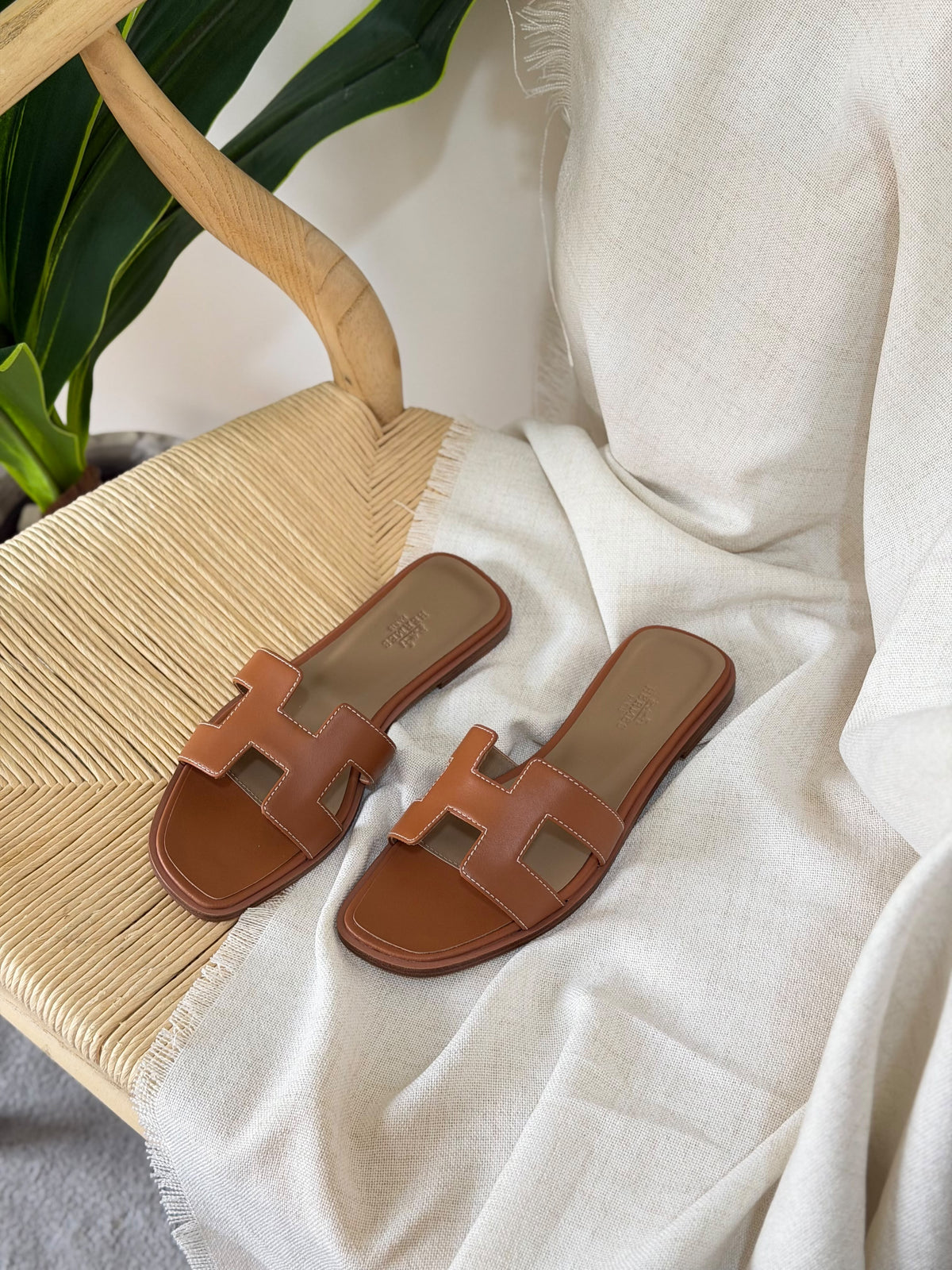 Hermès Oran Flat Sandals