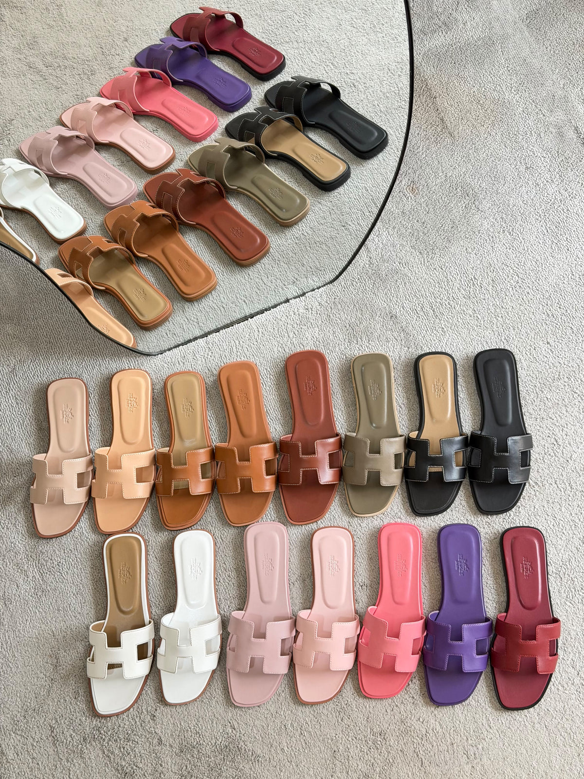 Hermès Oran Flat Sandals