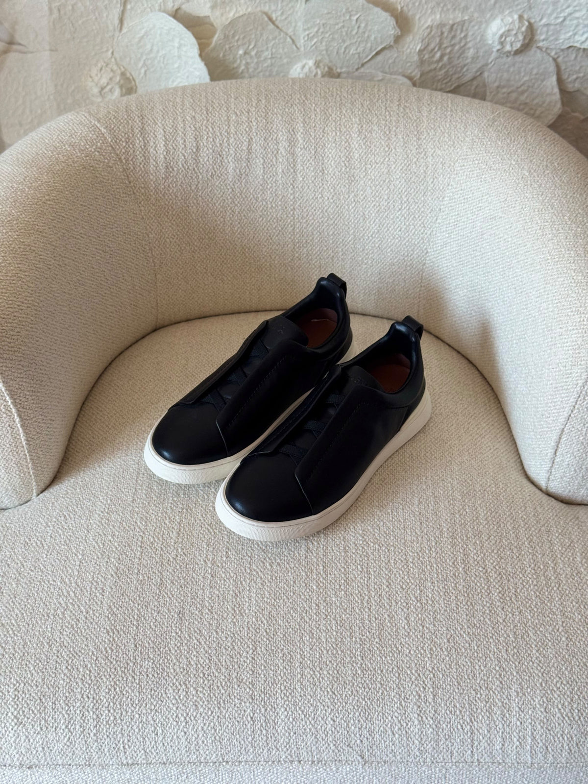 ZEGNA Sneakers Black Dark Brown